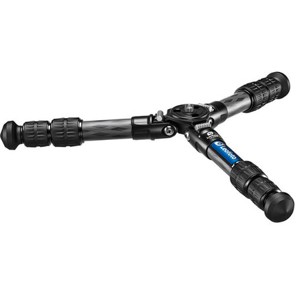 Leofoto LS-223CX Trípode Mini de Fibra de Carbono 13.23 lb Capacidad con Cabezal LH-25 Ball Head
