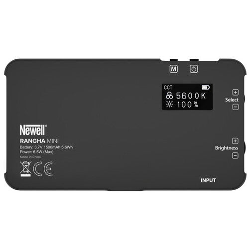 Newell RGB-W Rangha Mini LED Luz 2500-9900K Batería 2000mAh Control RGB