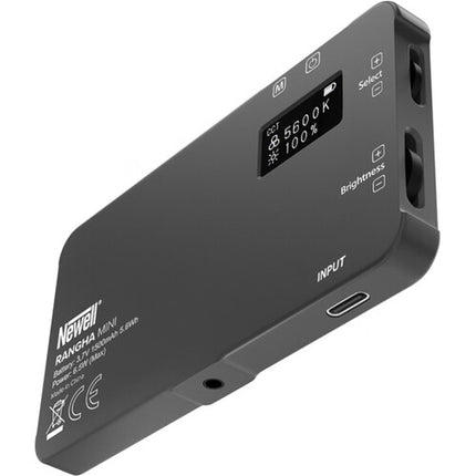 Newell RGB-W Rangha Mini LED Luz 2500-9900K Batería 2000mAh Control RGB