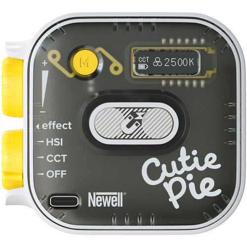 Newell RGB Cutie Pie Luz LED blanca para creadores 2500-9900K CRI 96 con batería 2000mAh
