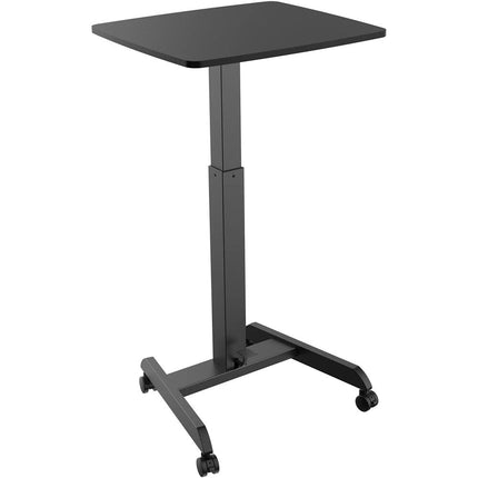 Mount-It! Escritorio Móvil Ajustable 29.6-44.2" Soporte para Laptop Negro