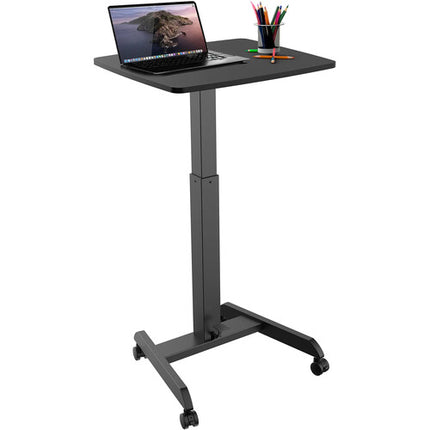 Mount-It! Escritorio Móvil Ajustable 29.6-44.2" Soporte para Laptop Negro
