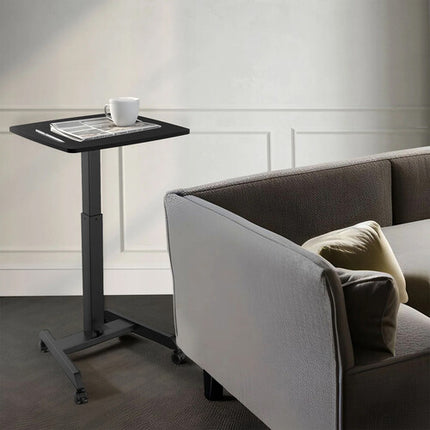 Mount-It! Escritorio Móvil Ajustable 29.6-44.2" Soporte para Laptop Negro