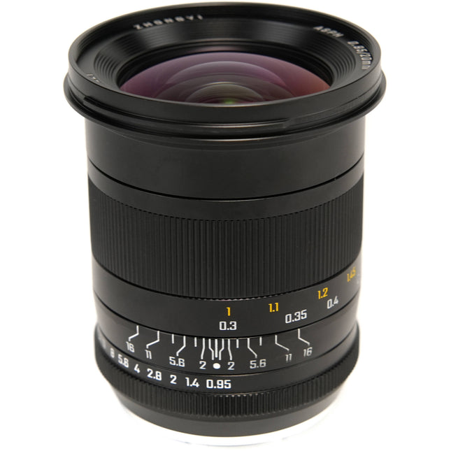 Mitakon Zhongyi Speedmaster 20mm f0.95 Lente angular para Nikon Z f0.95 a f16