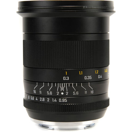 Mitakon Zhongyi Speedmaster 20mm f0 95 Lente Gran Angular para Sony E APS-C Manual
