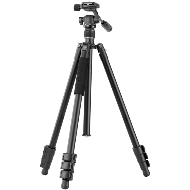 Vanguard Vesta GO 264AP Trípode de Aluminio con Cabezal Panorámico PH-24 capacidad 3 kg altura 16.5 a 166 cm con Maletín