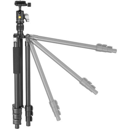 Vanguard Vesta GO 204AB Trípode de Aluminio con Rótula BH-45 54.5" y Capacidad 6.6 lb