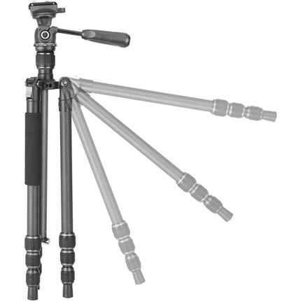 Vanguard Vesta GO 204CP Trípode Fibra Carbono 55.3" Carga 3kg con Cabezal PH-24