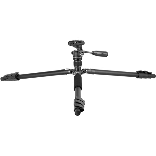 Vanguard Vesta GO 264AP Trípode de Aluminio con Cabezal Panorámico PH-24 capacidad 3 kg altura 16.5 a 166 cm con Maletín