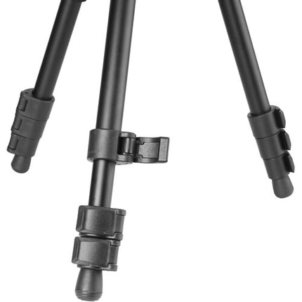 Vanguard Vesta GO 264AP Trípode de Aluminio con Cabezal Panorámico PH-24 capacidad 3 kg altura 16.5 a 166 cm con Maletín
