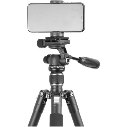 Vanguard Vesta GO 264AP Trípode de Aluminio con Cabezal Panorámico PH-24 capacidad 3 kg altura 16.5 a 166 cm con Maletín