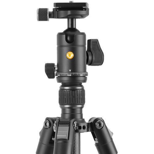 Vanguard Vesta GO 264CB Trípode de Fibra de Carbono 3 Secciones 64 Pulgadas con Cabezal de Bola VEO BH-60