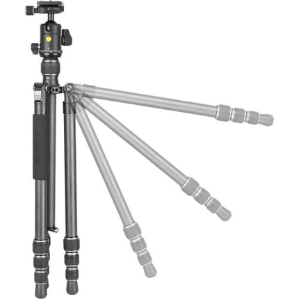 Vanguard Vesta GO 264CB Trípode de Fibra de Carbono 3 Secciones 64 Pulgadas con Cabezal de Bola VEO BH-60