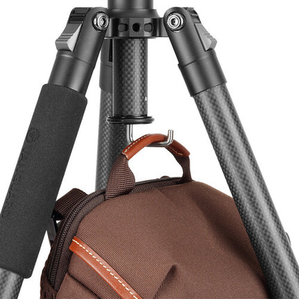 Vanguard Vesta GO 264CB Trípode de Fibra de Carbono 3 Secciones 64 Pulgadas con Cabezal de Bola VEO BH-60