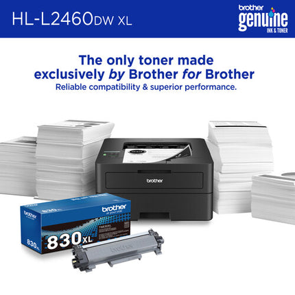 Brother HL-L2460DW Impresora Láser Monocromo Compacta 36 ppm 1200x1200 dpi 2 Toner 4200 Páginas