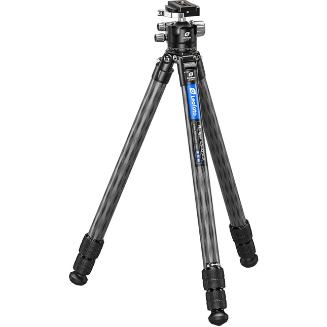 Leofoto LS-323CX trípode fibra carbono 44 lb altura 4.1 a 59.8 pulgadas cabezal bola LH-40LR