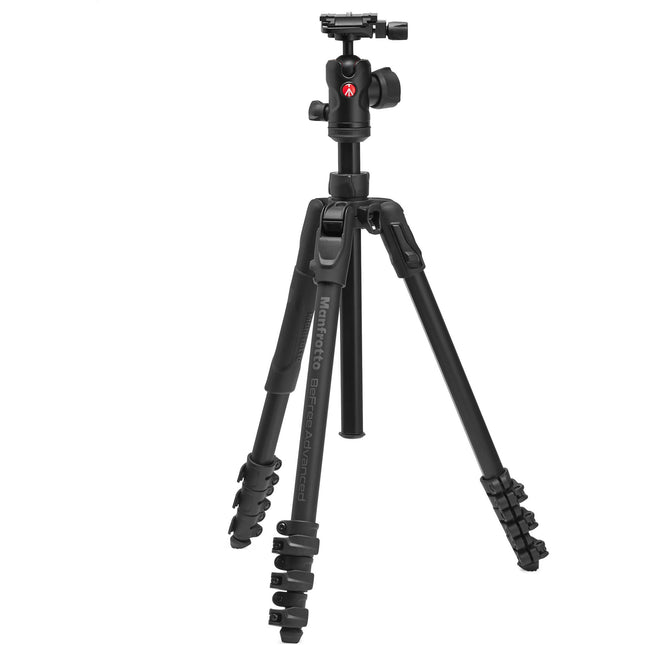 Manfrotto Befree Advanced AS Trípode de Viaje de Aluminio 15.7 a 59.4" 19.8 lb capacidad con Cabezal de Bola 494