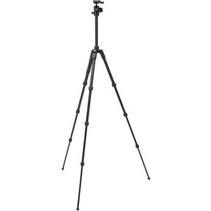 Manfrotto Befree Advanced AS Trípode de aluminio para viaje 15.7 a 59.1 pulgadas capacidad 9 kg con rótula 494
