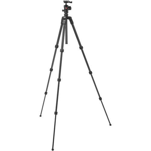 Manfrotto Befree Advanced AS Trípode de Viaje Carbono 4 Secciones 19.8 lb Capacidad