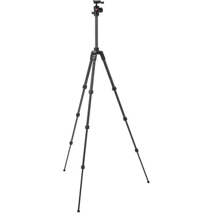 Manfrotto Befree Advanced AS Trípode de Viaje Carbono 4 Secciones 19.8 lb Capacidad