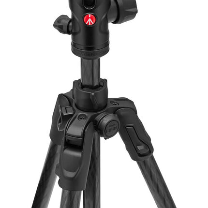 Manfrotto Befree Advanced AS Trípode de Viaje Carbono 4 Secciones 19.8 lb Capacidad