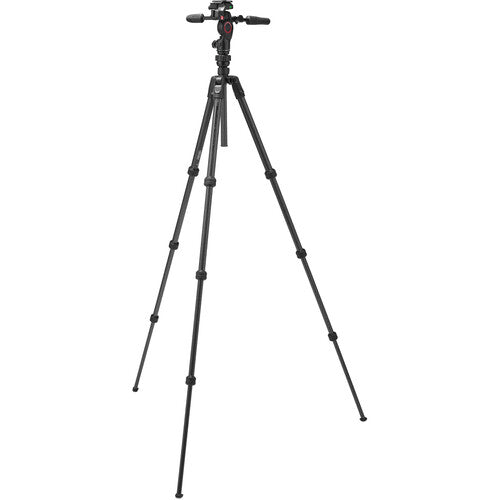 Manfrotto Befree GT PRO trípode de viaje carbono 65 pulgadas carga 13.2 lb