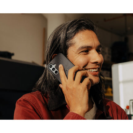 Peak Design Mobile Everyday Funda de Tela para Samsung Galaxy S24+ con Bumper de Goma y Cierre SlimLink Magnético