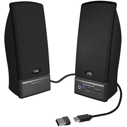 Cyber Acoustics CA-2014USB altavoces USB 2.0 2x1W RMS USB-C