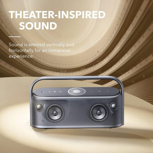 Soundcore by Anker Motion X600 Altavoz Inalámbrico Hi-Fi Portátil Azul Lunar 12 Horas Reproducción