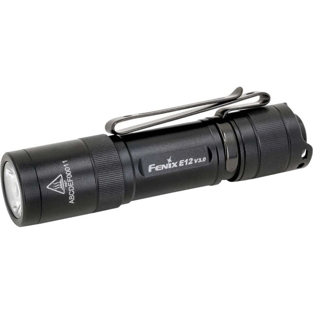 Fenix E12 V3 Linterna Compacta AA 200 Lúmenes 100 Horas Runtime