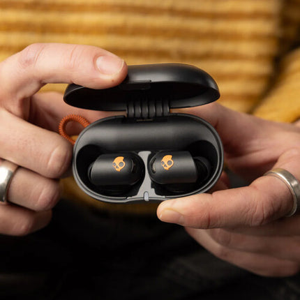 Auriculares inalámbricos Skullcandy Sesh ANC con ANC 48 horas de batería Negro Naranja
