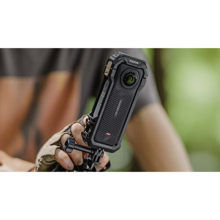 Tilta Full Cage para Insta360 X4 Soporte Giratorio y Montura 1/4"