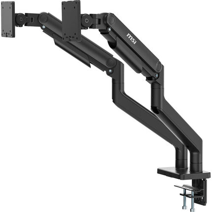 MSI MAG MT201D Soporte de Escritorio para Dos Monitores de 17 a 45" con Capacidad de 44 lb por Pantalla