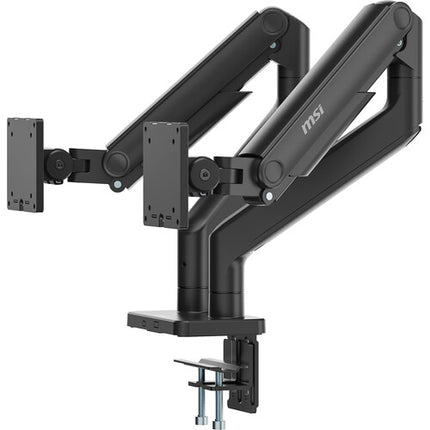 MSI MAG MT201D Soporte de Escritorio para Dos Monitores de 17 a 45" con Capacidad de 44 lb por Pantalla
