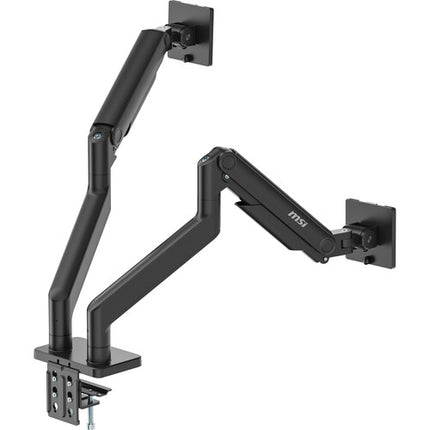 MSI MAG MT201D Soporte de Escritorio para Dos Monitores de 17 a 45" con Capacidad de 44 lb por Pantalla