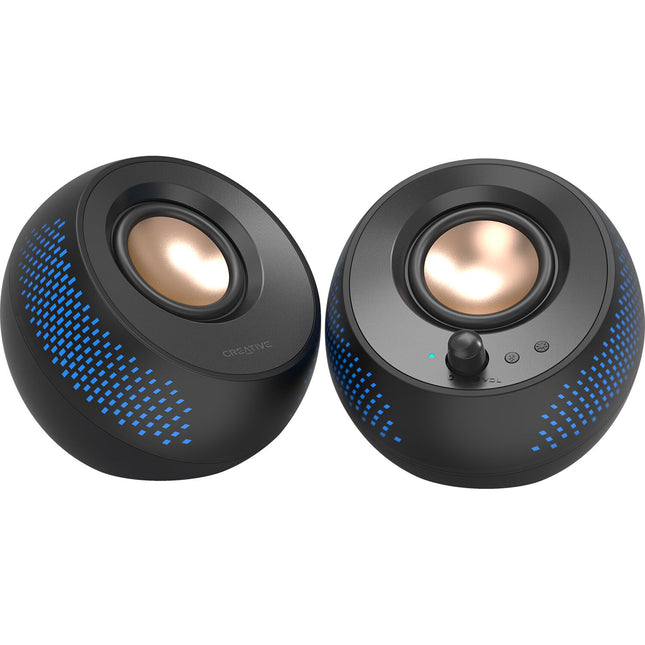 Creative Labs Pebble X 2.0 Altavoces de Escritorio USB-C Drivers Dobles RGB