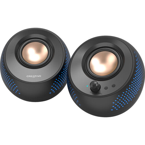Creative Labs Pebble X 2.0 Altavoces de Escritorio USB-C Drivers Dobles RGB