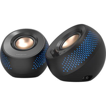 Creative Labs Pebble X 2.0 Altavoces de Escritorio USB-C Drivers Dobles RGB