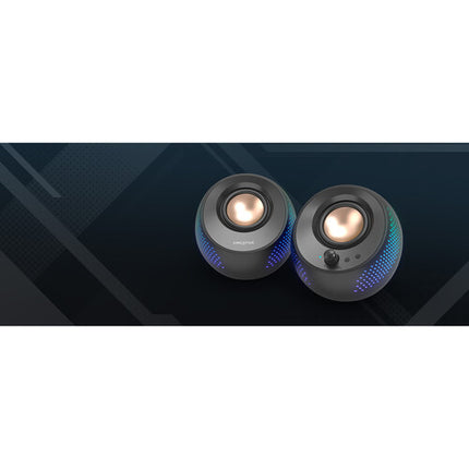 Creative Labs Pebble X 2.0 Altavoces de Escritorio USB-C Drivers Dobles RGB