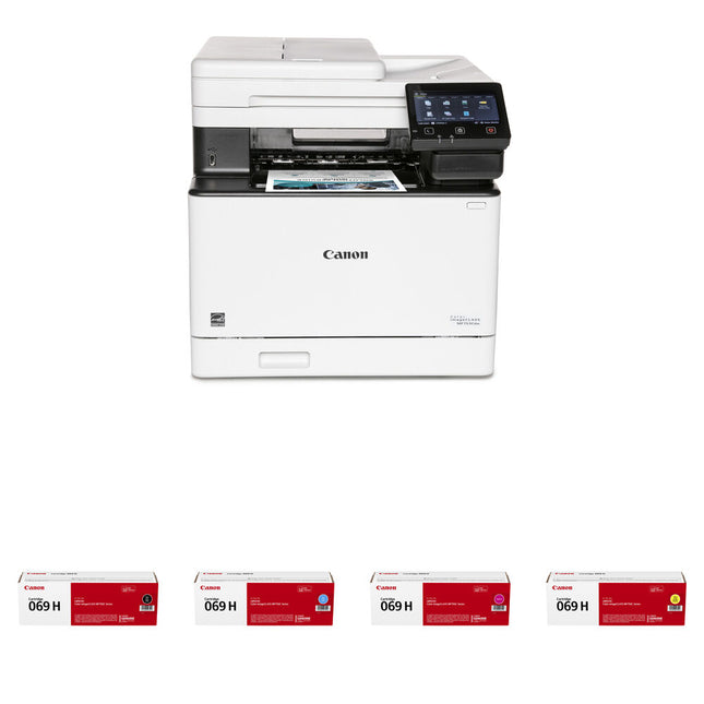 Canon imageCLASS MF753Cdw impresora láser color multifunción con toner alta capacidad y resolución 1200 x 1200 dpi