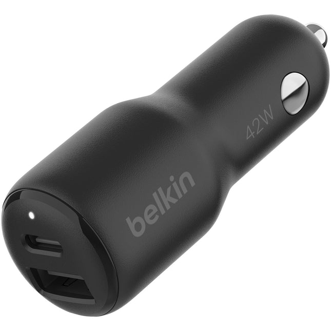 Belkin BoostCharge Cargador de Coche 42W USB-C y USB-A con PPS
