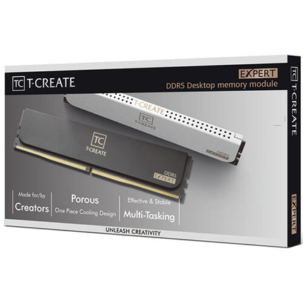 TEAMGROUP 48GB DDR5 6400 MHz UDIMM Memoria Kit 2x24GB Blanca