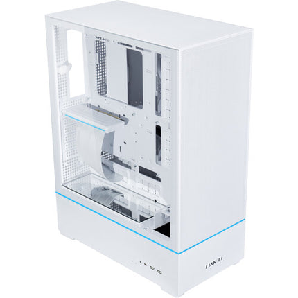 Lian Li SUP01 Caja ATX Mid-Tower Blanca con 3 Ventiladores 120mm y Panel de Cristal templado