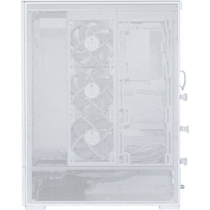 Lian Li SUP01 Caja ATX Mid-Tower Blanca con 3 Ventiladores 120mm y Panel de Cristal templado