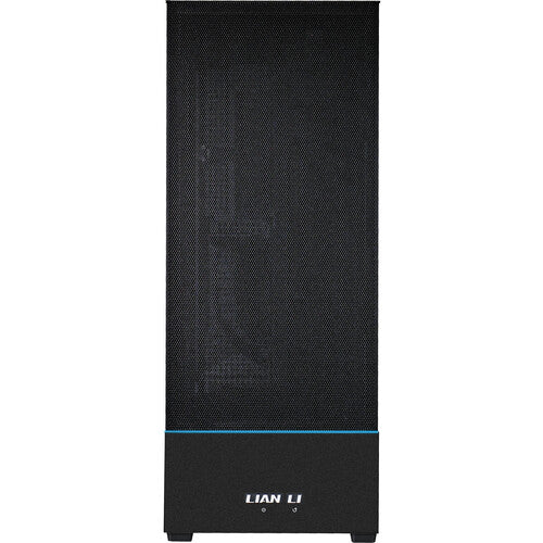 Lian Li SUP01 caja Mid-Tower ATX negra con 3 ventiladores 120mm y panel lateral de vidrio templado