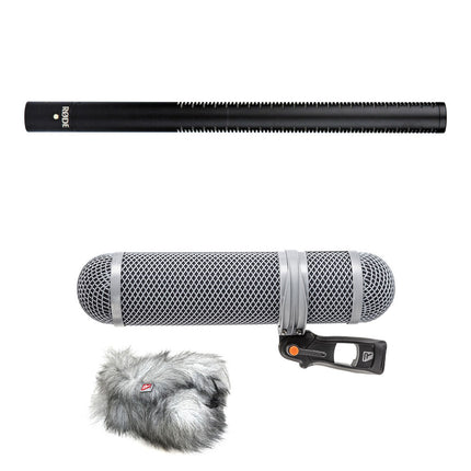RODE NTG3B Micrófono Shotgun Resistente a la Humedad con Kit Rycote Super-Shield