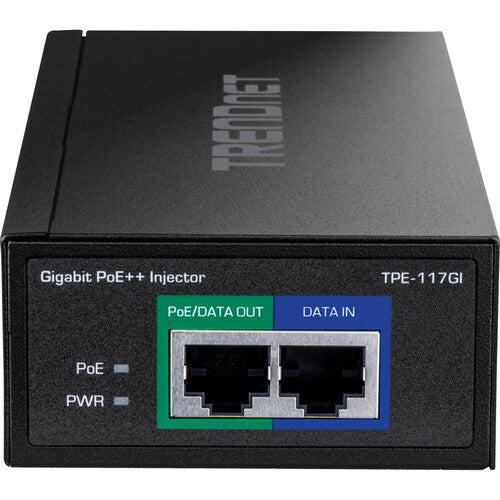 TRENDnet TPE-117GI Inyector PoE+ Gigabit 15.4W 60W 2Gbps Metal