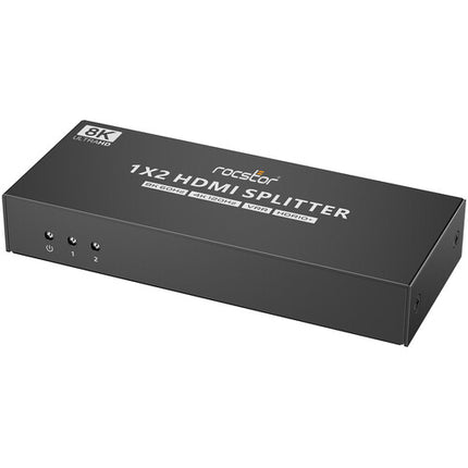 Rocstor TrueReach Splitter HDMI 1 x 2 8K60 UHD 4K120 HDMI 2.1