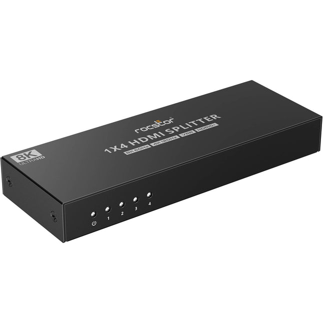 Rocstor TrueReach Splitter HDMI 1 Entrada 4 Salidas 8K60 UHD 4K120