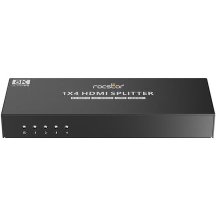 Rocstor TrueReach Splitter HDMI 1 Entrada 4 Salidas 8K60 UHD 4K120